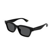 Zwart Grijs Zonnebril Gg1641Sa Model Gucci , Black , Heren