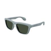 Licht Blauw Groene Zonnebril Gg1571S Gucci , Gray , Unisex