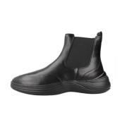 Klassieke Chelsea Boots met Fluctis Design Geox , Black , Dames