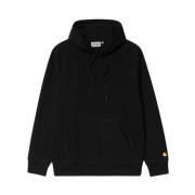 Chase Sweatshirt Hoodie Carhartt Wip , Black , Heren