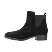 Klassieke Chelsea Boots Felicity Style Geox , Black , Dames