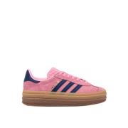 Retro Gazelle Indoor Sneakers Adidas Originals , Pink , Dames