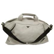 Pre-owned Leather travel-bags Armani Pre-owned , Gray , Dames