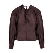 Gipsofila Shirts voor Vrouwen Attic and Barn , Brown , Dames