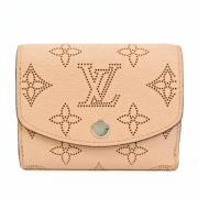 Pre-owned Leather wallets Louis Vuitton Vintage , Beige , Dames