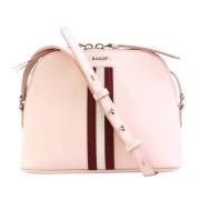 Pre-owned Leather shoulder-bags Bally Pre-owned , Pink , Dames