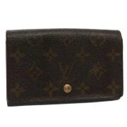 Pre-owned Canvas wallets Louis Vuitton Vintage , Brown , Dames