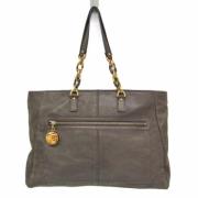 Pre-owned Leather totes Fendi Vintage , Brown , Dames