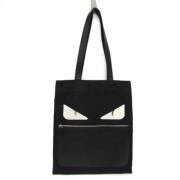 Pre-owned Leather totes Fendi Vintage , Black , Dames