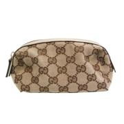 Pre-owned Leather gucci-bags Gucci Vintage , Brown , Dames