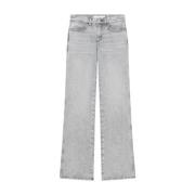 Bootcut Jeans in Faded Denim IRO , Gray , Dames