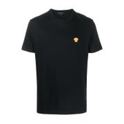 Medusa Head Crew Neck T-shirt Polo Versace , Black , Heren