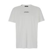 Witte Signature Slim Fit T-shirts en Polos Dolce & Gabbana , White , H...