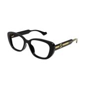 Stijlvolle Zwarte Frame Zonnebril Gucci , Black , Unisex