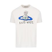 Klassieke T-shirts en Polos in Wit Vivienne Westwood , White , Heren