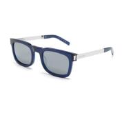 SL 581 006 Sunglasses Saint Laurent , Blue , Unisex