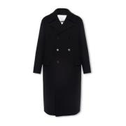 Wollen jas Jil Sander , Black , Heren