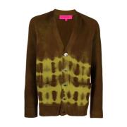 Rode Cashmere Tie Dye Cardigan Sweater The Elder Statesman , Multicolo...