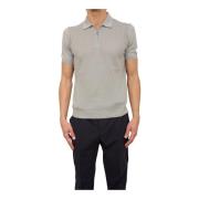 Klassiek Polo Shirt voor Mannen Corneliani , Gray , Heren