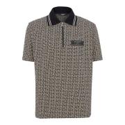 PB Labyrinth jacquard polo shirt Balmain , Multicolor , Heren