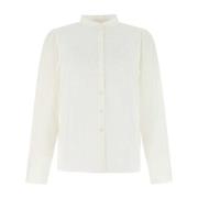 Klassieke Witte Katoenen Overhemd See by Chloé , White , Dames