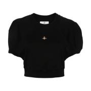 Zwart Jersey Crew Neck T-shirt Vivienne Westwood , Black , Dames