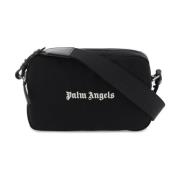 Cross Body Bags Palm Angels , Black , Heren
