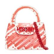 Pre-owned Leather handbags Moschino Pre-Owned , Multicolor , Dames