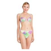 Multikleur Zee Kleding Bikini met Strass Twinset , Multicolor , Dames