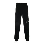 Zwarte Noos Heren Sweatpants Givenchy , Black , Heren