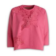 Stijlvolle Sweatshirts voor Dagelijks Gebruik Pink Memories , Pink , D...