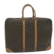 Pre-owned Canvas handbags Louis Vuitton Vintage , Brown , Dames