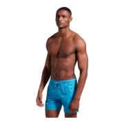 Logo motief zwemshorts - Blauw Bikkembergs , Blue , Heren