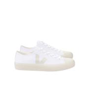 Canvas Sneakers Sporty Design Casual Style Veja , White , Heren