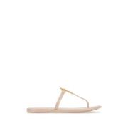 Stijlvolle Sandalen voor Zomeroutfits Tory Burch , Yellow , Dames