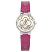 Pre-owned Stainless Steel watches Louis Vuitton Vintage , Purple , Dam...