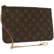 Pre-owned Canvas shoulder-bags Louis Vuitton Vintage , Brown , Dames