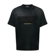 Stijlvolle Tops Collectie Dsquared2 , Black , Heren