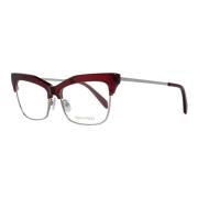 Rode Vrouwen Full-Rim Optische Monturen Emilio Pucci , Red , Dames