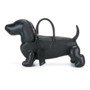 Kleine Hond Ontwerp Handtas Thom Browne , Black , Heren