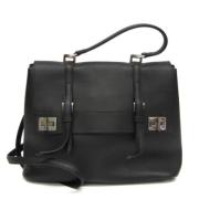 Pre-owned Leather prada-bags Prada Vintage , Black , Dames