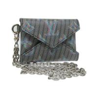 Pre-owned Canvas necklaces Louis Vuitton Vintage , Blue , Dames