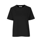 Camino T-Shirt - Zwart Samsøe Samsøe , Black , Dames