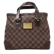 Pre-owned Canvas totes Louis Vuitton Vintage , Brown , Dames