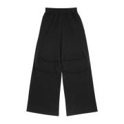 Wijde Broek voor Stijlvolle Gelegenheden MM6 Maison Margiela , Black ,...