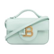 Mini B-Buzz 17 schoudertas Balmain , Blue , Dames