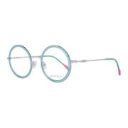 Blauwe Dames Ronde Optische Frames Emilio Pucci , Blue , Dames