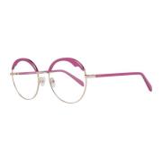 Rose Gold Vrouwen Optische Monturen Emilio Pucci , Pink , Dames