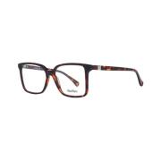 Bruine Vierkante Optische Monturen Max Mara , Brown , Dames