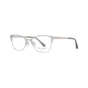 Cat Eye Optische Frames Roestvrij Staal Ted Baker , Gray , Dames